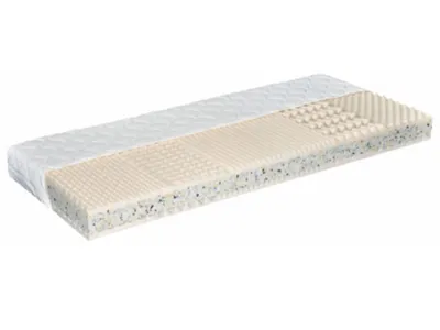Obrázok produktu pre Kondela Penový matrac Magdali 160x200 cm - biela