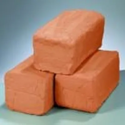 Produktbild von Schulton, 25% schamottiert 1000 - 1150°C, rot, 5 kg