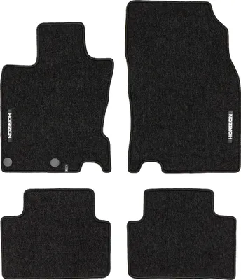 Image de Tapis de Sol de Voiture pour Nissan Qashqai II 2013-2021 Velours Noir 4Pcs