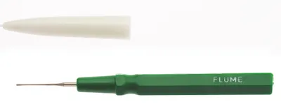 Produktbild von Grüner Stahl-Präzisions-Ölgeber für Armbanduhren mit Schutzkappe