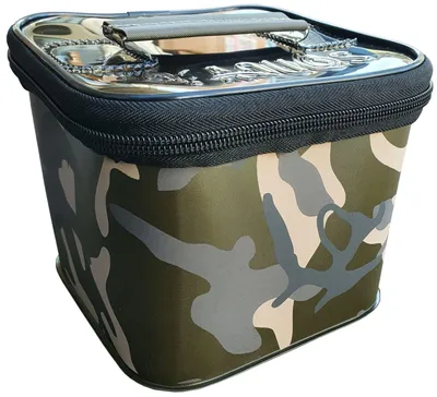 Produktbild von Fox Aquos Camolite medium+ 17x17x13cm bait storage - Ködertasche