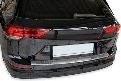 Produktbild von MATT Edelstahl Ladekantenschutz Stoßstange Schutz Abdeckung für VW