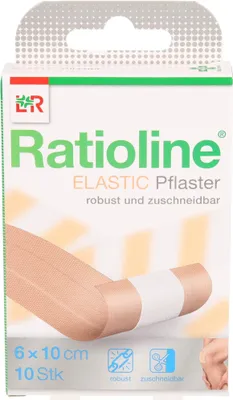 Immagine prodotto di Ratioline, medicazione elastica rapida per ferite 6 cmx1 m 1 pz