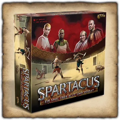 Produktbild von Spartacus EIN Spiel Über Blut Und Verrat Brettspiel50€