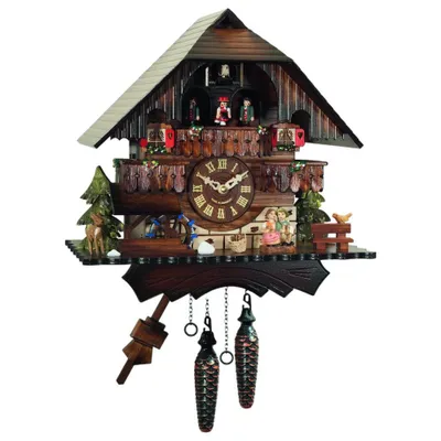 Image de Engstler - 4704 QMT - Horloge murale coucou - Quartz