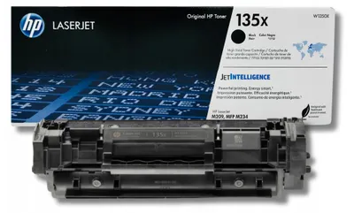 Produktbild von HP LaserJet 135X Schwarz Original Tonerkartusche mit hoher Reichweite, 2400 Seiten, Schwarz, 1 Stück(e)