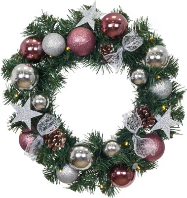 Produktbild von Star Trading LED-Tannenkranz "Noel", ca. 40 cm Ø,