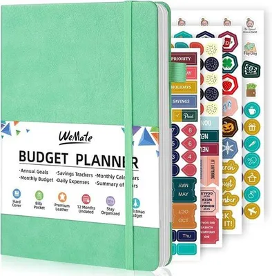 Produktbild von Famanu Budgetbuch 2025 - Budgetplanner mit Ausgabenverfolgung und Dokumentenorganisation