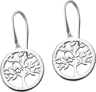 Produktbild von Lotus Silver Ohrringe LP1641-4/1 Lebensbaum 925 Silber Ohrhänger D2JLP1641-4-1
