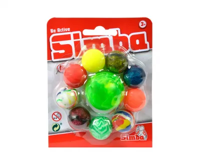 Produktbild von Simba Outdoor Spielzeug Ballspiel 10 Sprungbälle im Set 107353229