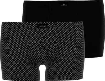 Produktbild von GÖTZBURG Herren Pants schwarz bedruckt 2er Pack Größe: 9