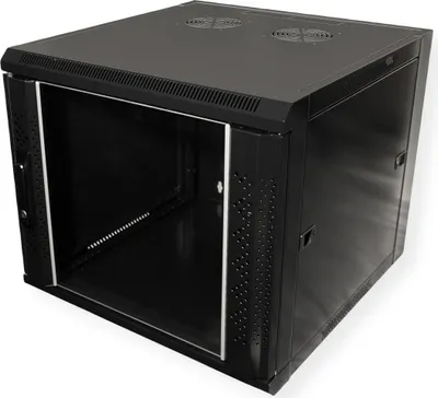 Produktbild von VALUE Wandgehäuse 6 HE (HxBxT) 368x570x450mm, Bausatz, schwarz