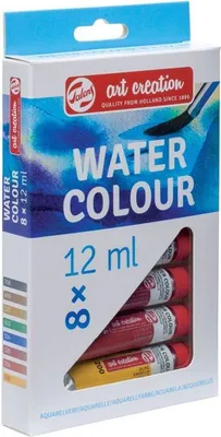 Produktbild von Talens 9022008M, Multi, Aquarelllack, Flüssigkeit, 12 ml, 8 Stück(e)