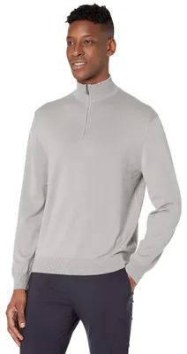 Productafbeelding van Callaway heren thermische pullover uit merinowol, onderdeel van de Weather Series, met een rits van 1/4 lengte