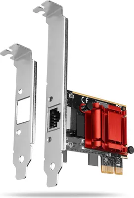 Zdjęcie produktu dla Axagon PCEE-GIX karta sieciowa Wewnętrzny Ethernet 5000 Mbit/s