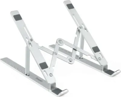 Produktbild von Zusammenklappbarer und verstellbarer Laptop-Ständer TooQ TQLRS0033-AL 11" - 15"