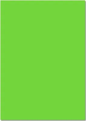 Produktbild von folia Tonkarton (B)500 x (H)700 mm 220 g/qm hellgrün 25 Blatt