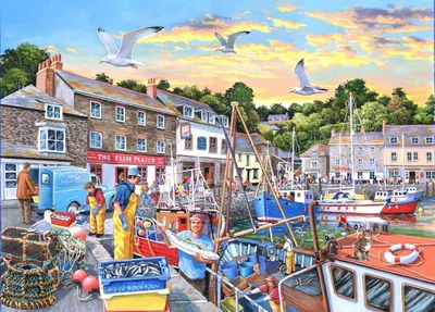 Immagine prodotto di House of Puzzles House of Puzzles Puzzle del giorno Gioco di puzzle da 1000 pezzi