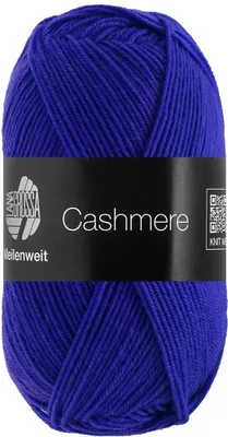 Produktbild von Lana Grossa MEILENWEIT 50 g CASHMERE weiche 4-fach Sockenwolle mit Kaschmir-Anteil 210 m Farbe 071 - Tintenblau