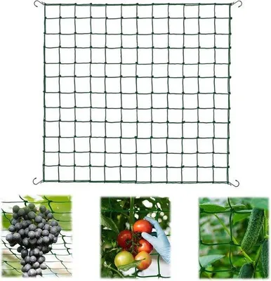 Obrázok produktu pre Sieť na popínavé rastliny 120 x 120 cm, zelená