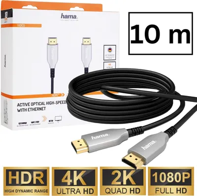 Zdjęcie produktu dla hama 00205274 hama HDMI Kabel 10,0 m silber