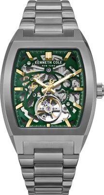 Image de KENNETH COLE Montre homme Montre automatique grise onesize Homme 52,5 mm KCWGY0077502