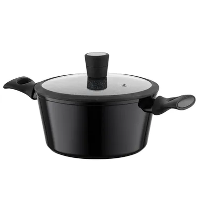 Imagen del producto de Olla de aluminio de 2,6 litros, modelo FLORINA MAGNUM, con tapa