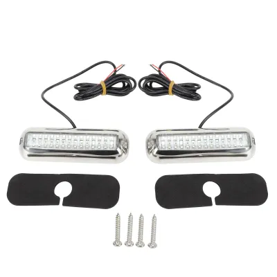 Obrázok produktu pre 2ks 42LED lodné zadné svetlo 10 - 36V IP68 vodotesné 1500LM super jasné námorné zadné svetlo modré svetlo