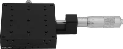 Zdjęcie produktu dla X Mikrometr Ręczne strojenie FinE Rolka poprzeczna Precyzyjne stacje liniowe 80 * 80 mm