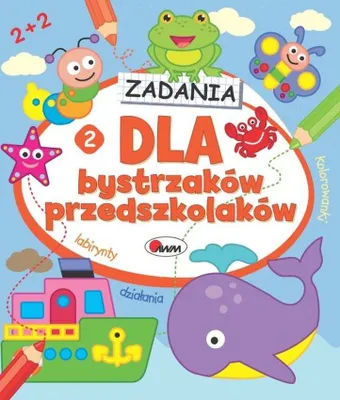Productafbeelding van Kinder- und Jugendbücher / Zadania dla bystrzaków przedszkolaków 2 - Piotr Kozera / Awm
