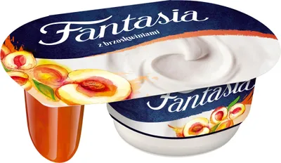 Zdjęcie produktu dla Jogurt Danone Fantasia Brzoskwinia 118 g