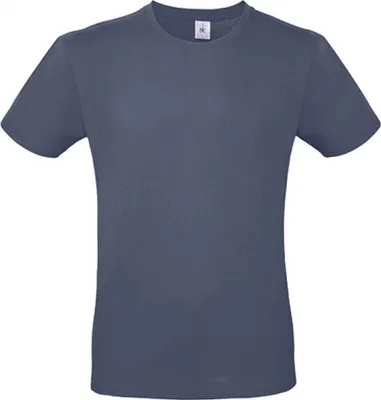 Obrázok produktu pre B&C TU01T | Pánske tričko s certifikátom E150 / Oekotex-100 - Farba: Denim - Veľkosť: S