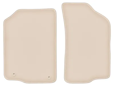 Immagine prodotto di Tappetini anteriori in velluto PREMIUM beige compatibili con Volkswagen Scirocco II (1981-1992, coupé) – con fissaggi – su misura