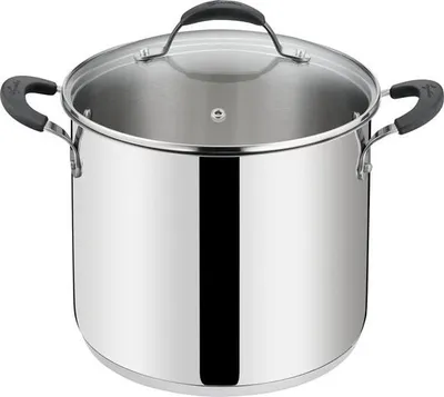 Image de Marmite inox 24 cm + couvercle - Lagostina - 12886020524 - tempra