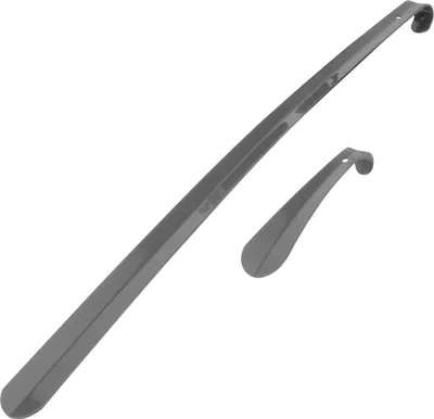 Zdjęcie produktu dla łyżka do butów bremermann, zestaw 2 łyżek do butów, 16 i 58 cm, wykonana z metalu