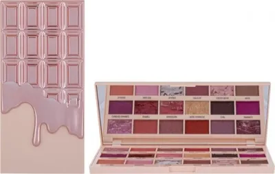 Zdjęcie produktu dla I Heart Makeup Revolution paleta cieni do powiek Marble Rose Gold Chocolate