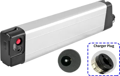 Produktbild von 36V 10.5Ah / 378Wh Pedelec E-Faltrad Fahrradakku Batterie für Telefunken