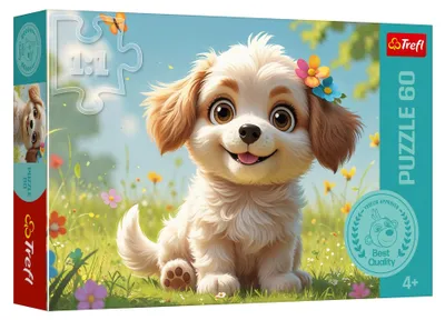 Immagine prodotto di TREFL PUZZLE 60 Szczeniaczkiem być!/Rodz.Treflików 17408
