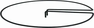 Zdjęcie produktu dla Siena Garden 119-2510 Pierścień podtrzymujący T&T centralny o średnicy 30 cm, zielony