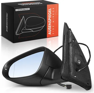 Produktbild von Frankberg 1x Außenspiegel Links für VW Golf VI 5K1 1.2L 1.4L 1.6L 1.8L 2.0L 2.5L 2008-2013