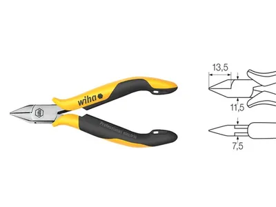 Obrázek produktu pro Diagonální nůžky Wiha Professional ESD
