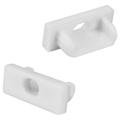 Obrázok produktu pre MasterLED Krytka pre LED profil kryt PVC Slim, biela, s otvorom pre kábel