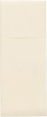 Produktbild von 50 Servietten "ROYAL Collection" 40 cm x 30 cm champagner mit Besteckfalz