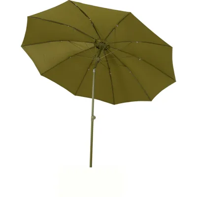 Produktbild von Siena Garden Paolo Mittelstockschirm olive Ø270 cm Gestell Aluminium Bezug olive
