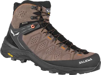 Produktbild von Wanderschuhe Alp Trainer 2 Mid GTX (Herren) – Salewa, Farbe:7512 Wallnut, Größe:UK 7 (EUR 40.5)