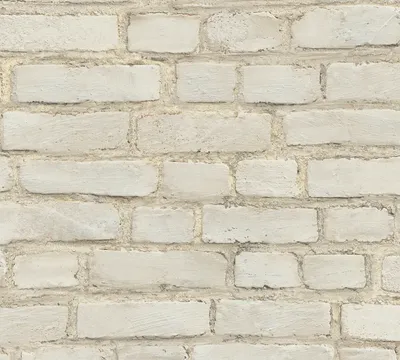 Produktbild von A.S. Création Steintapete Elements Tapete in Backstein Optik Vliestapete grau weiß 10,05 m x 0,53 m