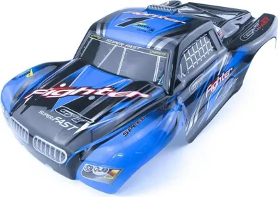 Produktbild von 012-FY-CK01B Truggy Car Shell blue Fighter 1:12