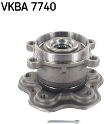 Produktbild von SKF Radlagersatz Hinten für NISSAN Qashqai II (J11, J11) 84mm VKBA 7740