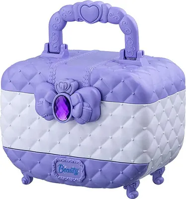 Produktbild von Kinder Make-up Set, Prinzessin Kosmetikbox, Schminkkoffer,Spielzeug Make-up für Mädchen