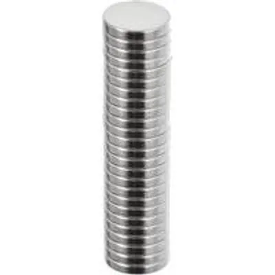 Zdjęcie produktu dla Magnesy neodymowe 6 mm, 20 sztuk, duża siła przyciągania